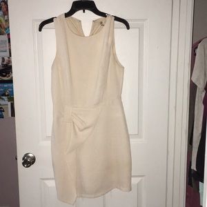 Cream colored dress